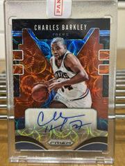 Charles Barkley [Choice Prizm] #CBK Basketball Cards 2019 Panini Prizm Signatures Prices