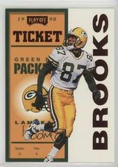 Robert Brooks [Red] #30 Football Cards 1998 Playoff Contenders Ticket Prices