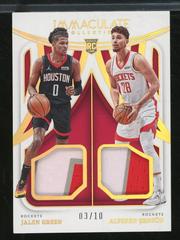 Alperen Sengun [Patch Autograph Gold] #138 Basketball Cards 2021 Panini Immaculate Collection Prices