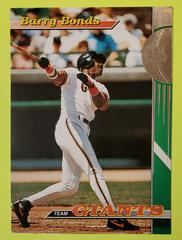 Barry Bonds [24K Giant] #1 Baseball Cards 1993 Stadium Club Giants Prices