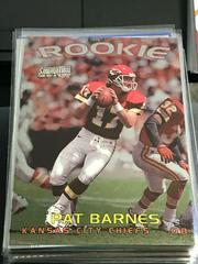 Pat Barnes [One of a Kind] Football Cards 1997 Stadium Club Prices