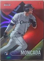 Yoan Moncada [Red Refractor] #24 Baseball Cards 2017 Topps Finest Prices
