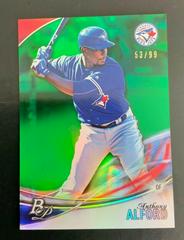 Anthony Alford [Green] #TP-AA Baseball Cards 2016 Bowman Platinum Top Prospects Prices