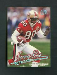Jerry Rice [Platinum Medallion] #P133 Football Cards 1997 Ultra Prices