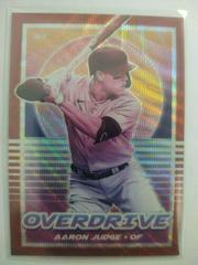 Aaron Judge [Ruby Wave] Baseball Cards 2021 Panini Chronicles Overdrive Prices