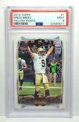 Drew Brees #1 Football Cards 2014 Topps Prices