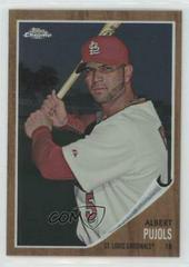 Albert Pujols #C145 Baseball Cards 2011 Topps Heritage Chrome Prices