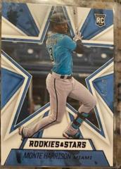 Monte Harrison [Blue] #5 Baseball Cards 2021 Panini Chronicles Rookies and Stars Prices