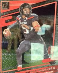 Patrick Mahomes II #18 Football Cards 2023 Panini Chronicles Draft Picks Clearly Donruss Prices