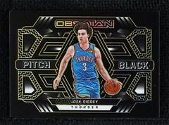 Josh Giddey [Yellow] Basketball Cards 2021 Panini Obsidian Pitch Black Prices