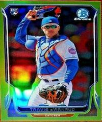 Travis D'Arnaud [Yellow Refractor] #3 Baseball Cards 2014 Bowman Chrome Mini Prices