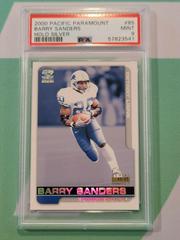 Barry Sanders [Holo Silver] #85 Football Cards 2000 Pacific Paramount Prices