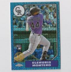 Elehuris Montero [Blue] #T87C-29 Baseball Cards 2022 Topps Update 1987 Chrome Prices