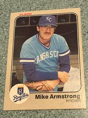 Mike Armstrong #105 Baseball Cards 1983 Fleer Prices