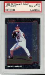 Jeff Shaw #28 Baseball Cards 1999 Bowman Chrome Prices