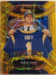 Jared Goff [Gold Prizm] Football Cards 2020 Panini Select Select1ons Prices