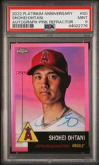 Shohei Ohtani [Pink] #CPA-SO Baseball Cards 2022 Topps Chrome Platinum Anniversary Autographs Prices