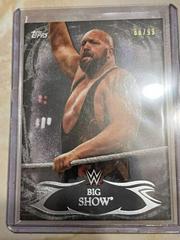 Big Show [Black] #26 Wrestling Cards 2015 Topps WWE Undisputed Prices