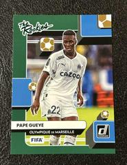 Pape Gueye [Green] #13 Soccer Cards 2022 Panini Donruss The Rookies Prices