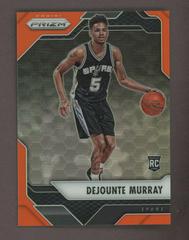 Dejounte Murray [Orange Prizm] #236 Basketball Cards 2016 Panini Prizm Prices