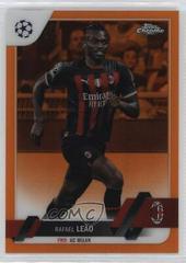 Rafael Leao [Orange] #146 Soccer Cards 2022 Topps Chrome UEFA Club Competitions Prices