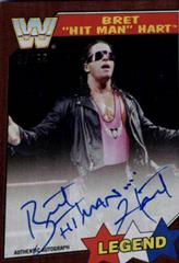 Bret Hart Wrestling Cards 2017 Topps WWE Heritage Autographs Prices