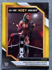 Asuka [Gold] #21 Wrestling Cards 2022 Panini NXT WWE All Time Highlights Prices