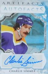 Charlie Simmer #AF-SI Hockey Cards 2023 Upper Deck Artifacts Autograph Facts Prices