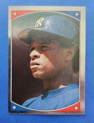Rickey Henderson [Foil Hardback Test] #147 Baseball Cards 1987 Topps Stickers Prices