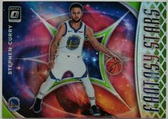 Stephen Curry [Lime Green] #13 Basketball Cards 2019 Panini Donruss Optic Fantasy Stars Prices