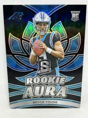 Bryce Young #18 Football Cards 2023 Panini Spectra Rookie Aura Prices