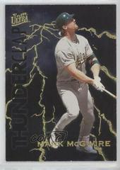 Mark McGwire #3 Baseball Cards 1997 Ultra Thunderclap Prices