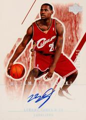 LeBron James [Autograph] #127 Basketball Cards 2003 Ultimate Collection Prices