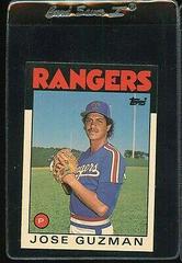 Jose Guzman #43T Baseball Cards 1986 Topps Traded Tiffany Prices