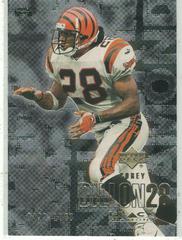 Corey Dillon #25 Football Cards 2000 Upper Deck Black Diamond Prices