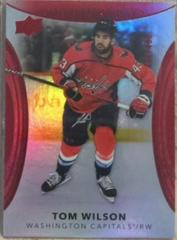 Tom Wilson [Red] #4 Hockey Cards 2022 Upper Deck Trilogy Prices