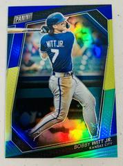 Bobby Witt Jr. [Gold] #254 Baseball Cards 2023 Panini Prizm Prices