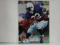 Ki Jana Carter [Printer's Proof Silver] #67 Football Cards 1995 Classic NFL Rookies Prices