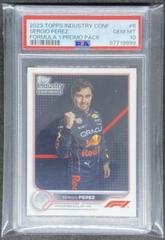 Sergio Perez #F1-6 Racing Cards 2023 Topps Formula 1 Industry Conference Prices
