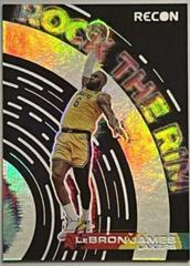 LeBron James #6 Basketball Cards 2021 Panini Recon Rock the Rim Prices
