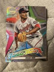 Josiah Gray #FS-15 Baseball Cards 2022 Topps Chrome Logofractor Future Stars Prices
