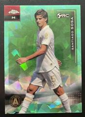 Santiago Sosa [Aqua] Soccer Cards 2021 Topps Chrome MLS Sapphire Prices