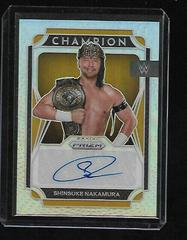 Shinsuke Nakamura [Silver Prizm] Wrestling Cards 2022 Panini Prizm WWE Champion Signatures Prices
