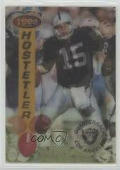 Jeff Hostetler #7 Football Cards 1994 Sportflics Prices