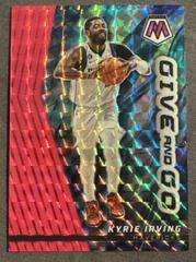 Kyrie Irving [Pink Fluorescent] #12 Basketball Cards 2022 Panini Mosaic Give and Go Prices