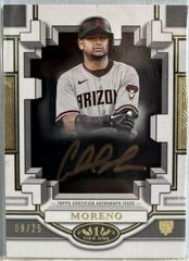 Gabriel Moreno [Bronze Ink] Baseball Cards 2023 Topps Tier One Break Out Autographs Prices