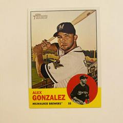 Alex Gonzalez #349 Baseball Cards 2012 Topps Heritage Prices