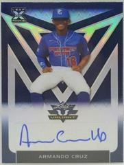 Armando Cruz [Blue] #BA-AC2 Baseball Cards 2020 Leaf Valiant Autographs Prices