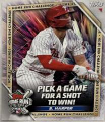 Bryce Harper #HRC-11 Baseball Cards 2023 Topps Home Run Challenge Prices