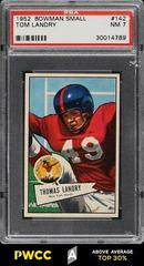 Tom Landry #142 Football Cards 1952 Bowman Small Prices
